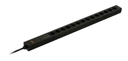 APC EASY BASIC RACK EPDU1116B-SCH PDU UNITA' DISTRIBUZIONE ALIMENTAZIONE 14 X SHUKO 0U CAVO 3 M NERO